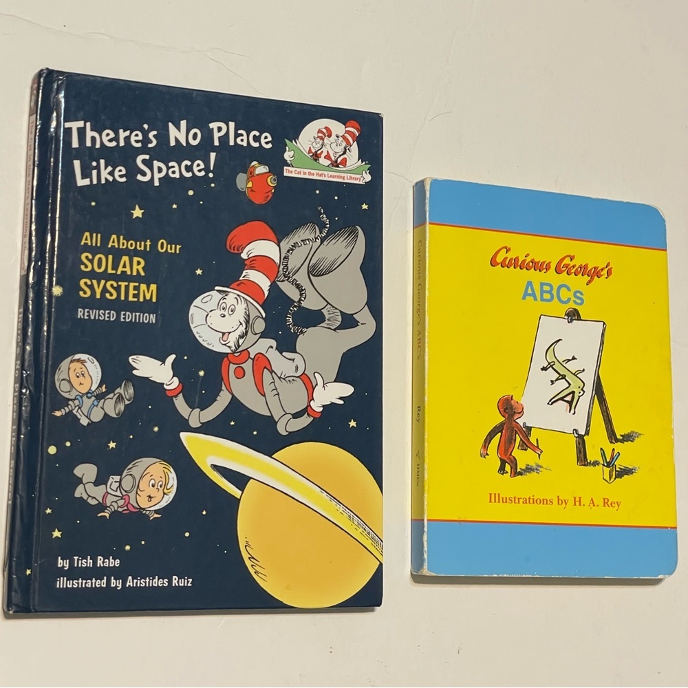 2 Children's Books, There's No Place Like Space! : All about Our Solar